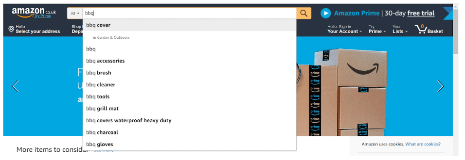 Amazon Keyword Ideas